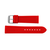 MARATHON VULCANIZED RUBBER WATCH STRAP 2-PC, 22MM in 3 COLORS!