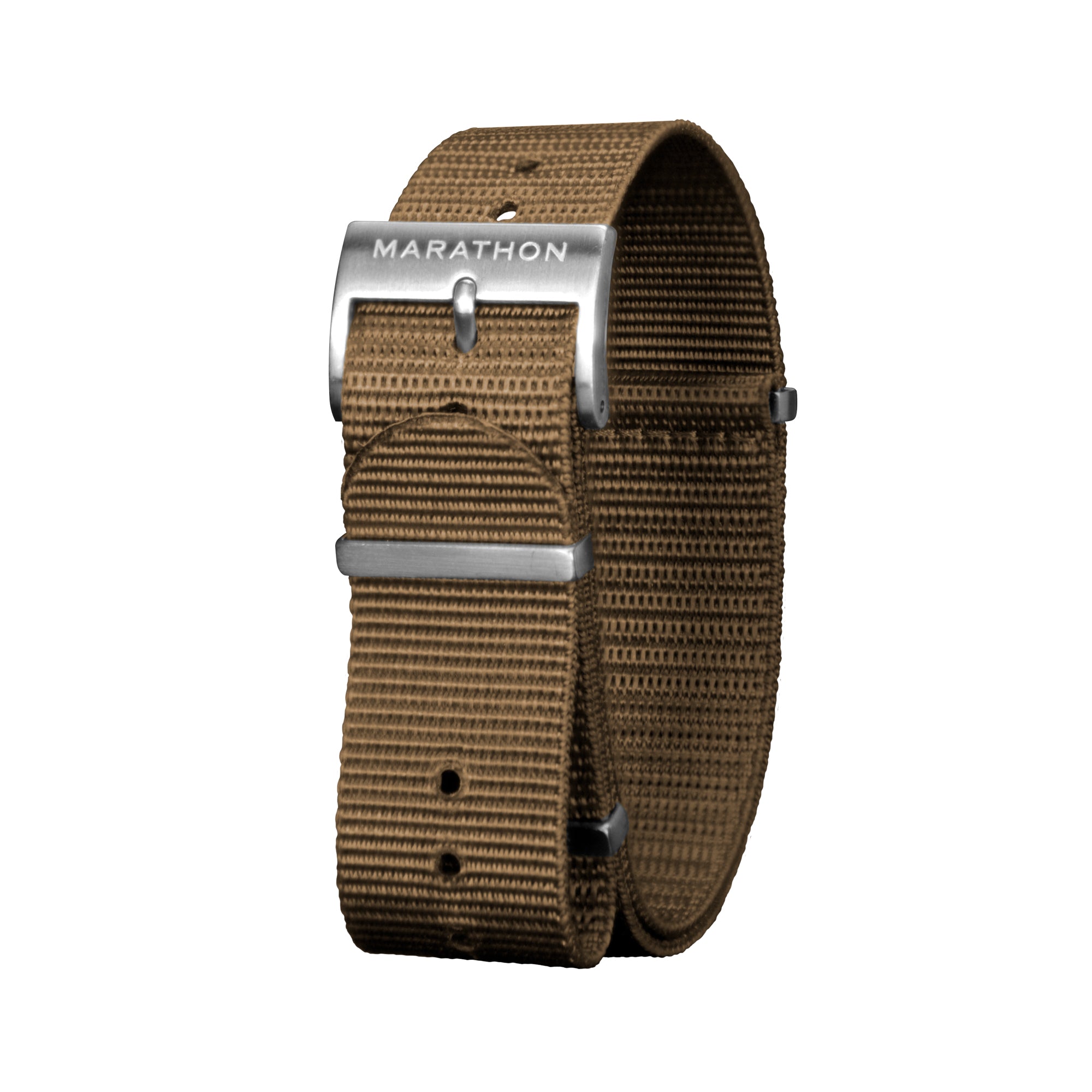 22MM DEFSTAN Nylon Strap with Brushed Steel Hardware by Marathon