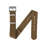 18MM DEFSTAN Nylon Strap with Brushed Steel Hardware by Marathon