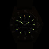 Marathon Watch Company X J.Crew Pilot's Navigator with Date watch -- Orange dial