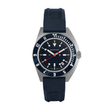 41MM Pilot's Blue Yonder Steel Navigator Date (SSNAV-D) by Marathon (WW194013SS-1301)