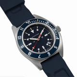 41MM Pilot's Blue Yonder Steel Navigator Date (SSNAV-D) by Marathon (WW194013SS-1301)
