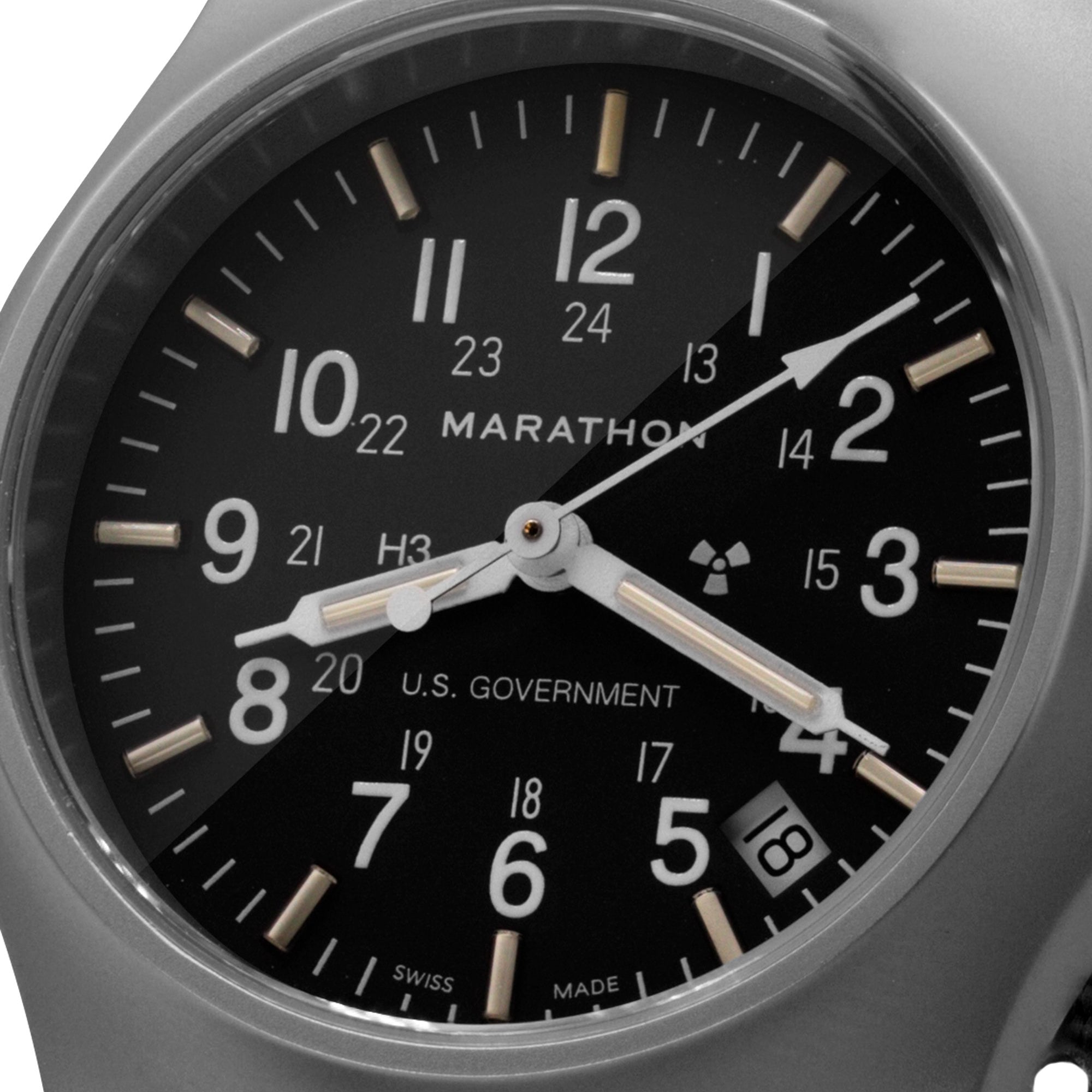 General Purpose Quartz Date (GPQ): Stainless Steel by Marathon