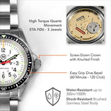 Medium Divers Quartz SAR: Marathon (WW194027-WD): “Arctic MSAR”