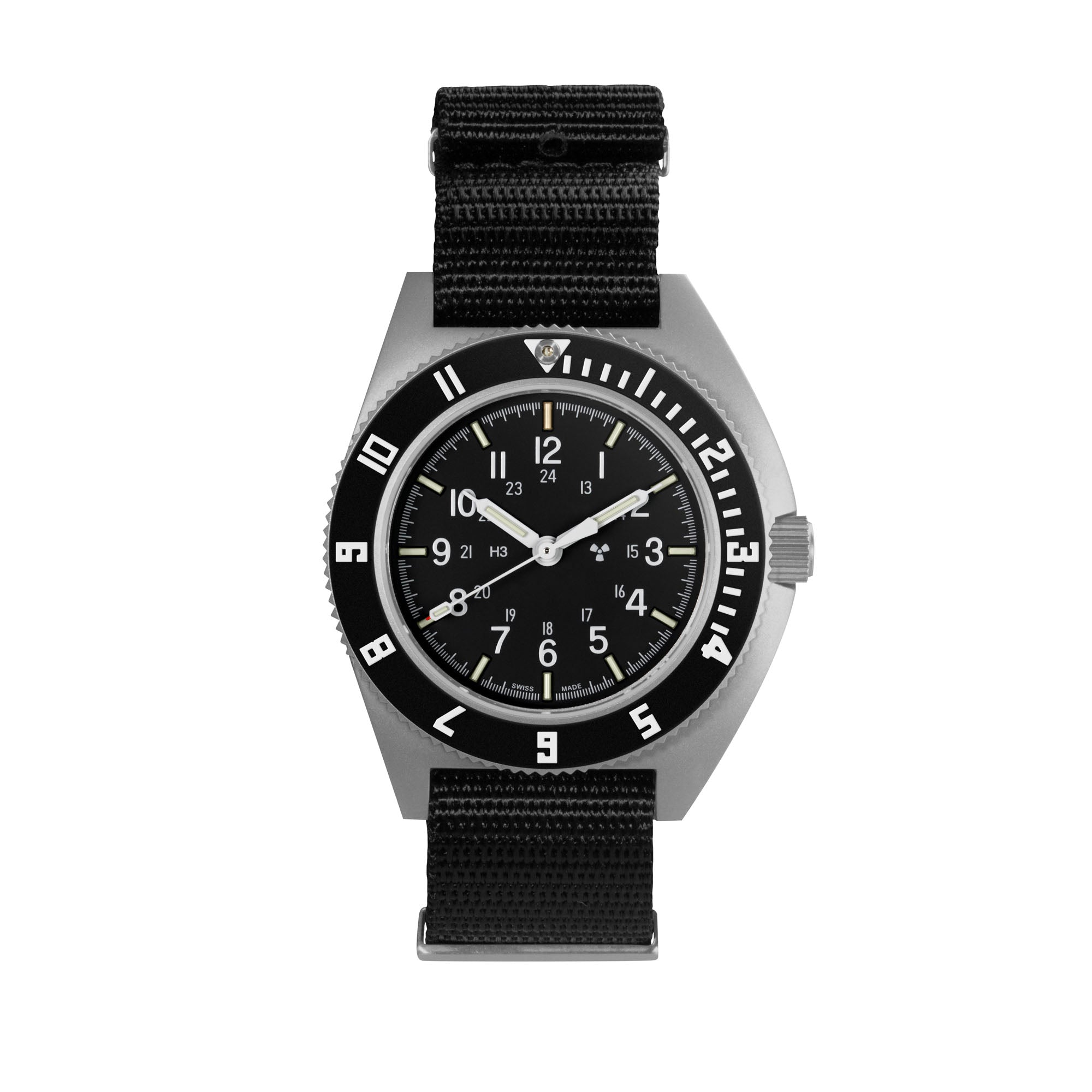 41mm SSNAV AUTO, Type II - Pilot's Automatic Watch by Marathon (WW194029SS-0801)