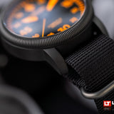 Lum-tec Combat B71 43mm watch Orange MDV Luminova