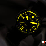 Lum-tec Combat B71 43mm watch Orange MDV Luminova