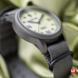 Lum-tec 43mm Combat B72 watch w/ Inverse lume dial