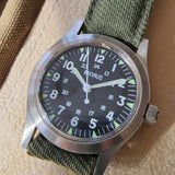 Benrus hand-wound WWII 50th Anniversary D-Day Military Watch