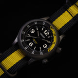 42MM VORTEX D2 Solar Powered Watch by Lum-Tec