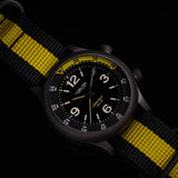 42MM VORTEX D2 Solar Powered Watch by Lum-Tec