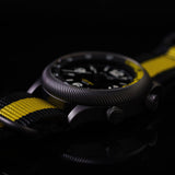 42MM VORTEX D2 Solar Powered Watch by Lum-Tec