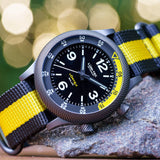 42MM VORTEX D2 Solar Powered Watch by Lum-Tec