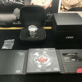 Oris Aquis Chronograph 46mm Swiss Automatic 500m Diver Bracelet Black Dial Set