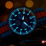 43MM RPM 2 Chronograph Watch by Lum-Tec