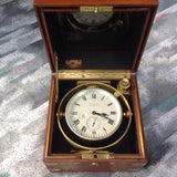 Waltham 8-day Marine Chronometer -- WWI Liberty ship