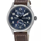 Engineer Master II Voyager GMT 44mm Blue - Leather - Ltd Ed 1000pcs by Ball Watch Co. (GM2128C-LJ-BE)