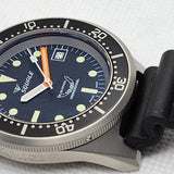 42MM 500 Meter Swiss Automatic Dive Watch with Matte Finish Case #1521-026-matte by Squale