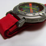 Yema Bipole watch for Transantarctic expedition (1989 Yema Bipôle Duopoly) -- Complete NOS!