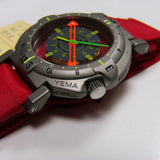 Yema Bipole watch for Transantarctic expedition (1989 Yema Bipôle Duopoly) -- Complete NOS!