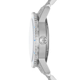 Zodiac Super Sea Wolf Compression Automatic Stainless Steel Watch #ZO9291 'Whitecap'