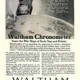 Waltham 8-day Marine Chronometer -- WWI Liberty ship