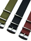 Marathon leather NATO strap